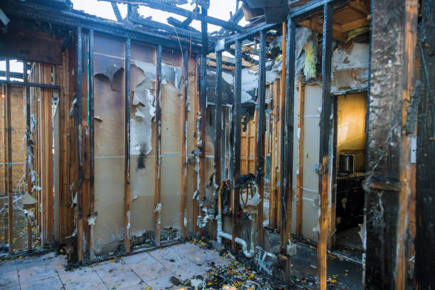 Professional Soot Cleanup technician working in Lindstrom, MN